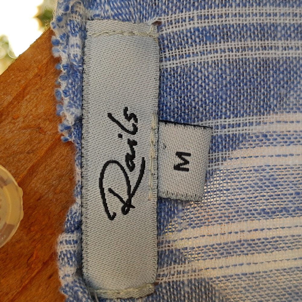 Rails Every Ludlow Stripe Pull Over Linen Rayon B… - image 5